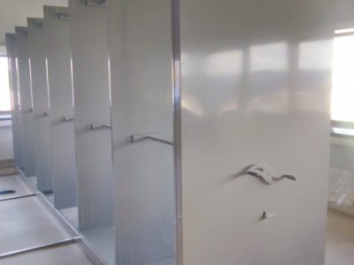 I august 2020 leverte og installerte SIA «Viss veikaliem un warehouse» mobile arkivhyller i Estland.2
